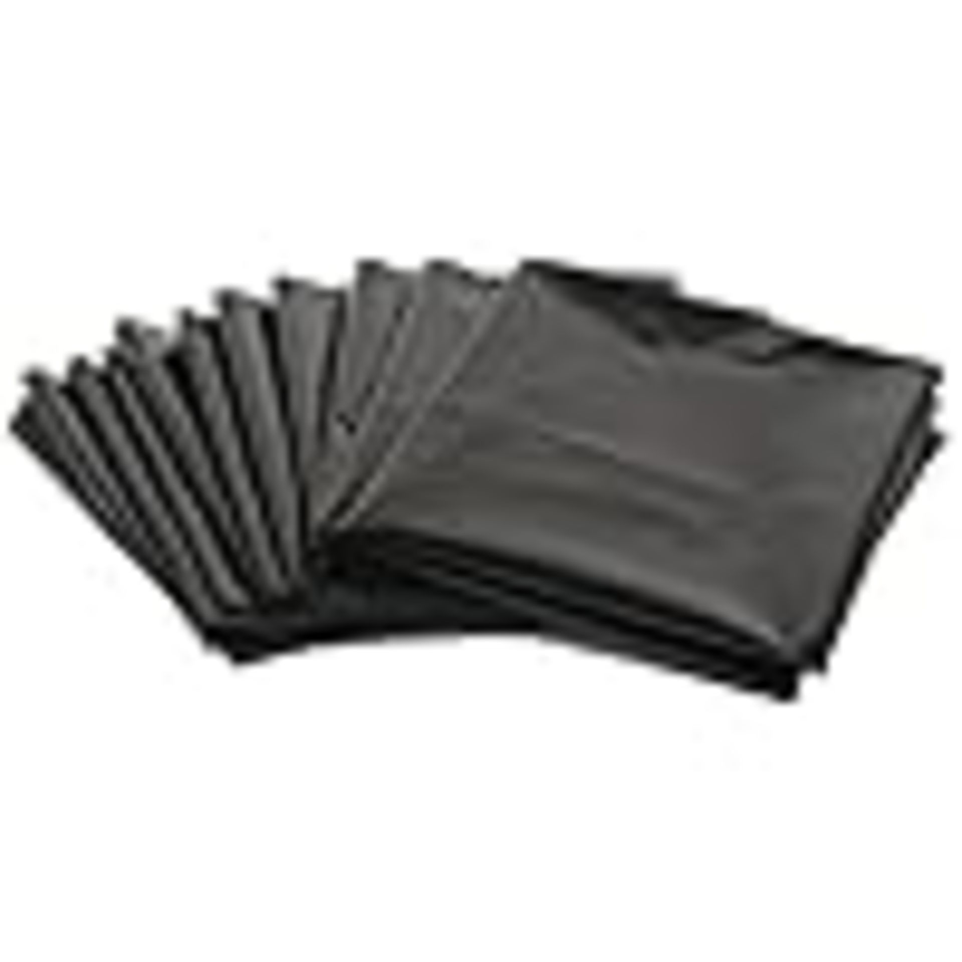 500 BLACK SACKS HIGH-STRENGTH 80 LITRES HEAVEY DUTY REFUGE BIN LINER BAGS 55.5CM X 80CM X 114.5CM - Image 2 of 4
