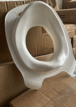 100X PLAIN WHITE POTTY TRAINING SEATS