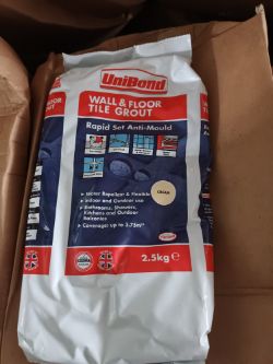 200 X PIECES OF UNIBOND WALL & FLOOR TILE GROUT