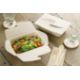 400 MEAL BOXES, BIODEGRADABLE TAKEAWAY DISPOSABLE FOOD CONTAINERS 1000ML, FREEZER-FRIENDLY - Image 3 of 4