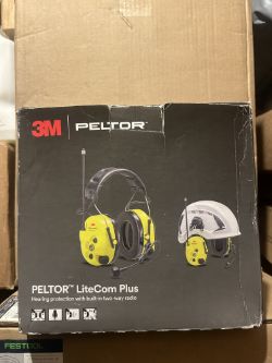 3M PELTOR LITECOM PLUS HEADPHONES RRP £600