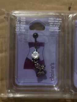 100X CLAIRES ACCESSORIES PIERCINGS RRP £1699