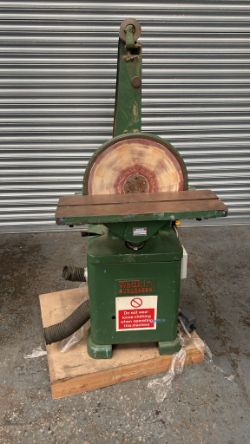 WADKIN DISK & BELT SANDER MACHINE