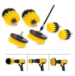 60 X DRILL BRUSH HEAD ATTACHMENT SETS 7/4/3 PC SETS