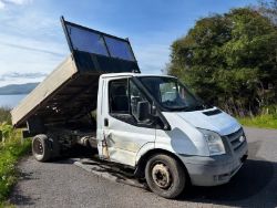 2007 FORD TRANSIT T350 100 BHP TIPPER