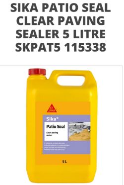 19 X SIKA PATIO SEAL 5 LITRES