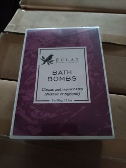1000 X ECLAT NATURAL SKINCARE BATH BOMBS