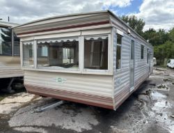 1997 COSALT TORINO 34 FOOT X 10 FOOT 3 BEDROOM STATIC CARAVAN