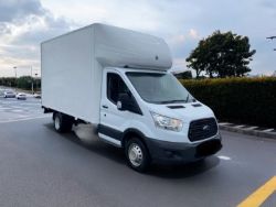 2015 FORD TRANSIT 2.2 LUTON BOX VAN WITH TAIL LIFT – TWIN WHEEL >>--NO VAT ON HAMMER--<<