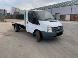 2012 FORD TRANSIT 2.4 FLATBED/TIPPER/RECOVERY/DROPSIDE PICKUP >>--NO VAT ON HAMMER--<<