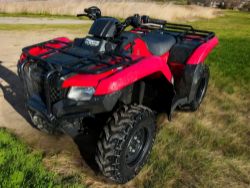 2019 HONDA TRX 420 FOURTRAX 4X4 FARM QUAD BIKE - LOW HOURS, 420CC ENGINE, 2/4WD