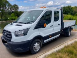 2020 FORD TRANSIT TIPPER 2.0 ECOBLUE 130PS CREW CAB - 1 OWNER **(ONLY 68K MILEAGE)**