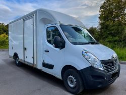 ** SPARES OR REPAIRS ** 2017 RENAULT MASTER LL35 DCI 130 BUSINESS+ 14FT LUTON BOX LOW LOADER