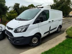 2018 FORD TRANSIT CUSTOM FRIDGE VAN - EURO 6 (SPARES OR REPAIRS)
