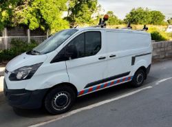 2016 FORD TRANSIT CUSTOM SWB L1 2.2 TDCI 125PS A/C NAV, RACKED OUT