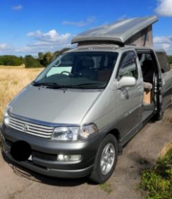 1999 TOYOTA HIACE CAMPERVAN - 4 BERTH, FULLY EQUIPPED, PETROL & LPG