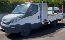 2018/68 IVECO DAILY 3.5 TON DROPSIDE TRUCK (EURO 6, ULEZ FREE, 1 OWNER)