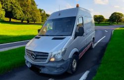 2014 MERCEDES-BENZ SPRINTER 313 CDI WINTON COMPRESSOR GENERATOR WORKSHOP VAN