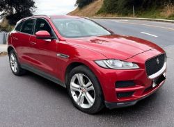 2016 JAGUAR F-PACE PRESTIGE AWD 2.0 D AUTO – RED SUV >>--NO VAT ON HAMMER--<<
