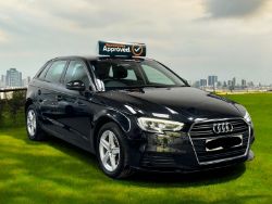 2017 AUDI A3 SE TFSI - BLACK, 102K MILES, 2 OWNERS **(ONLY 102K MILEAGE)** >>--NO VAT ON HAMMER--<<