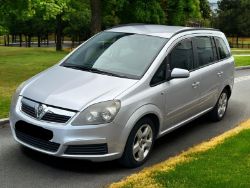2007 VAUXHALL ZAFIRA CLUB 1.6L MPV - 7 SEATER, MANUAL >>--NO VAT ON HAMMER--<<