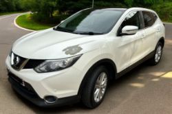 2014 NISSAN QASHQAI ACENTA PREMIUM DCI CVT AUTOMATIC SUV >>--NO VAT ON HAMMER--<<