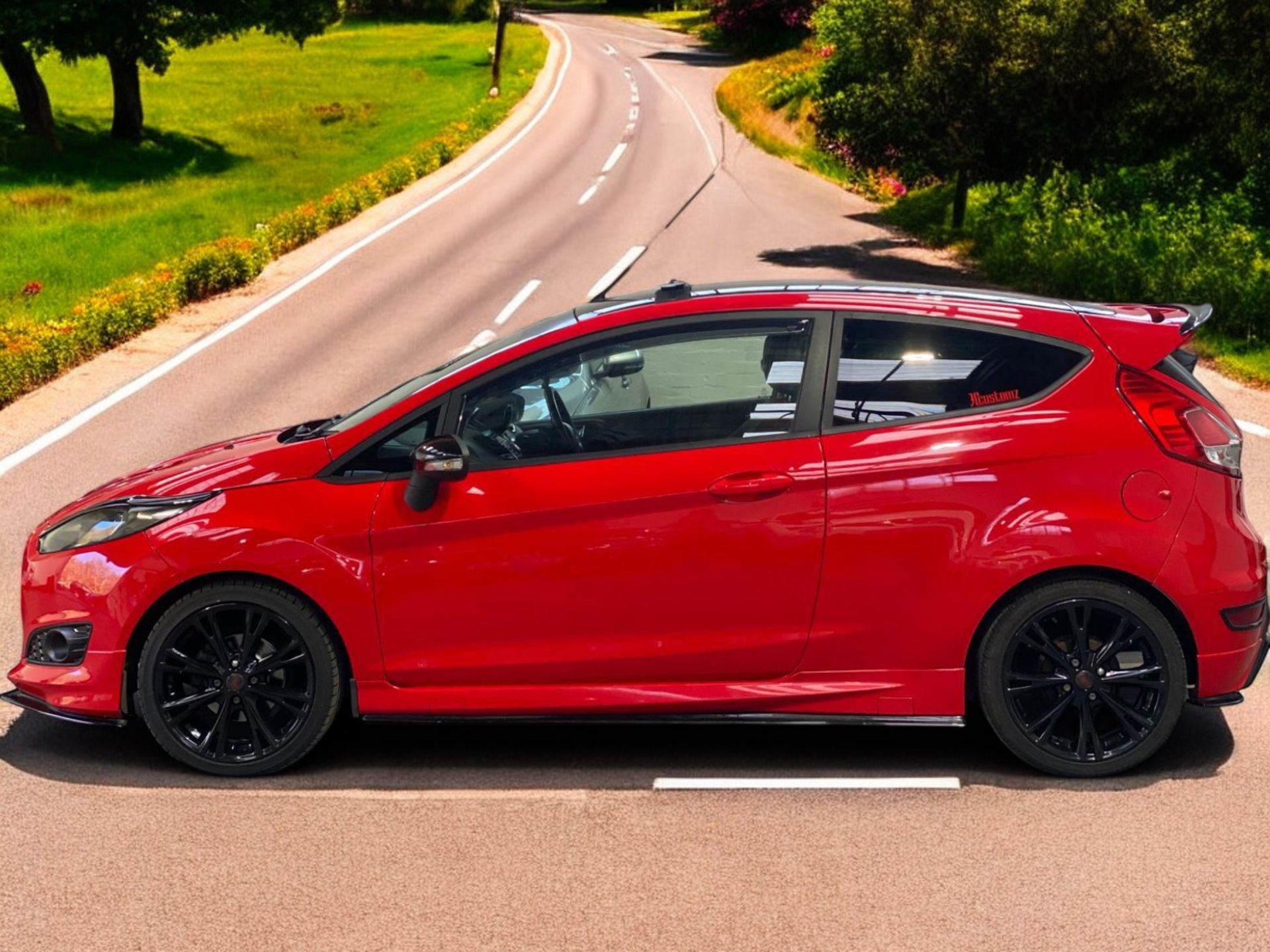2016 FORD FIESTA 1.0T ECOBOOST ZETEC S RED EDITION >>--NO VAT ON HAMMER--<< - Image 5 of 25
