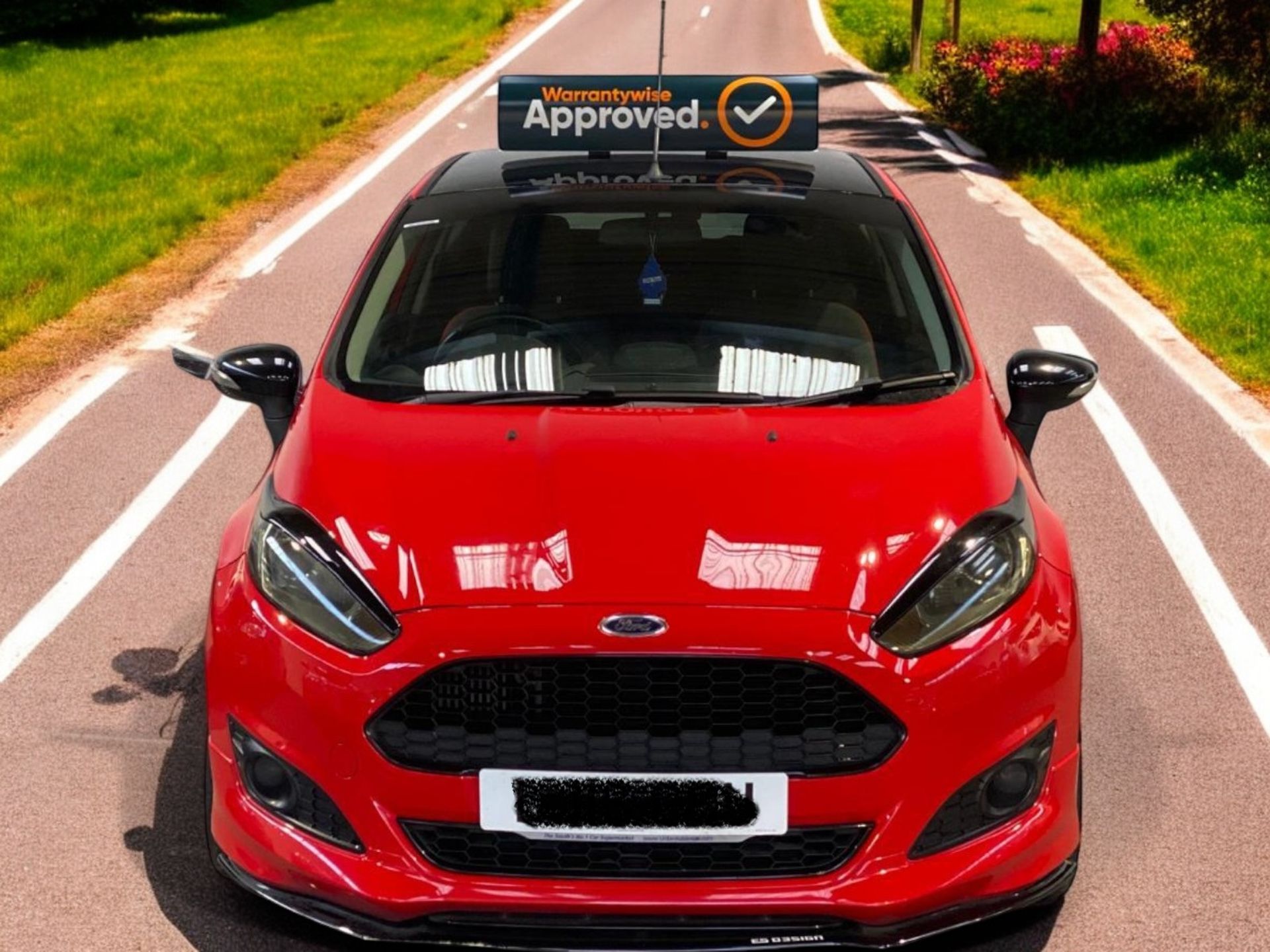 2016 FORD FIESTA 1.0T ECOBOOST ZETEC S RED EDITION >>--NO VAT ON HAMMER--<< - Image 3 of 25