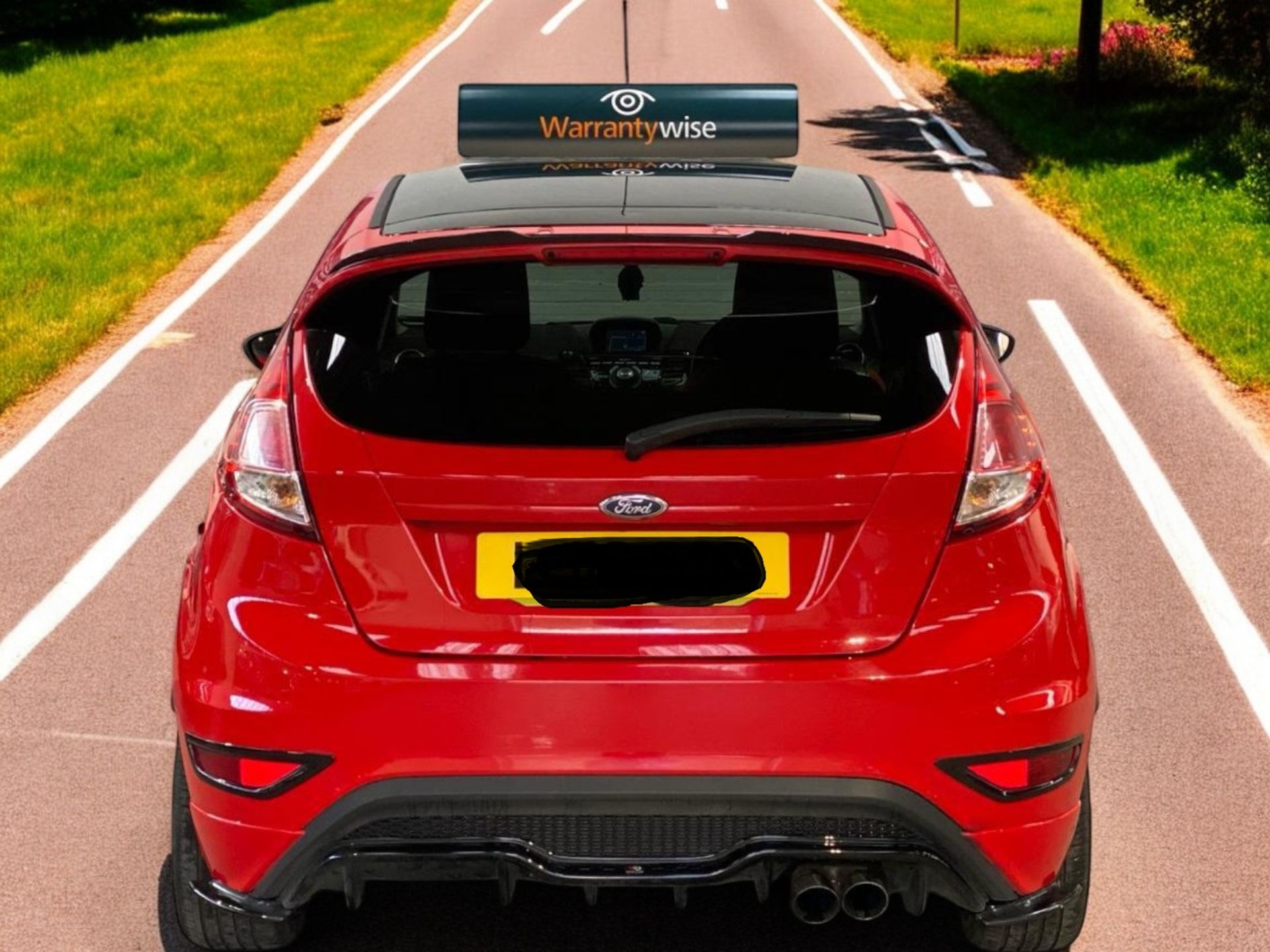 2016 FORD FIESTA 1.0T ECOBOOST ZETEC S RED EDITION >>--NO VAT ON HAMMER--<< - Image 2 of 25
