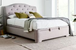 17 X BRAND NEW SUPERKING SIZE BED FRAMES AND ALSO 5 PALLETS OF MIXED BED PARTS