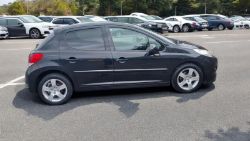 2010 PEUGEOT 207 SPORT 1.6 HDI 92 5-DOOR BLACK >>--NO VAT ON HAMMER--<<