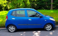 2011 HYUNDAI I10 COMFORT 1.2 BLUE 5DR >>--NO VAT ON HAMMER--<<