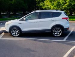 2014 FORD KUGA 2.0 TDCI TITANIUM 4X4 5-DOOR WHITE>>--NO VAT ON HAMMER--<<