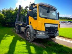 2014 DAF LF250 18-TON SKIP WAGON TRUCK