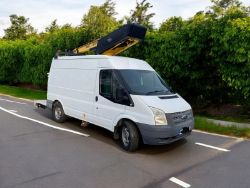 2013 FORD TRANSIT 2.2 3.5-TON VERSALIFT EUROTEL 36LF CHERRY PICKER