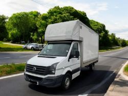 2014 VOLKSWAGEN CRAFTER CR35 LWB LUTON VAN WITH TAIL LIFT & CCTV