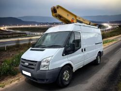 2008 FORD TRANSIT T350 MWB MEDIUM ROOF CHERRY PICKER
