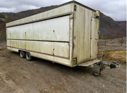 24FT SHOW TRAILER / EXHIBITION UNIT – TWIN AXLE 3.5 TON BOX TRAILER