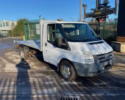 2011 FORD TRANSIT 2.4 FLATBED/TIPPER/RECOVERY/DROPSIDE PICKUP >>--NO VAT ON HAMMER--<<