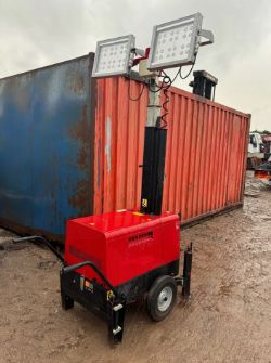 2016 MOSA TOWERLIGHT LED LIGHTING TOWER | 2KVA DIESEL ENGINE | KEY START