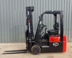 ** BRAND NEW ** 2023 EP CPD18TVL THREE-WHEEL COUNTERBALANCE 1.8 TONNE FORKLIFT