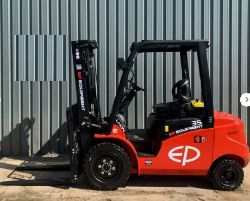 ** BRAND NEW ** 2023 EP EQUIPMENT EFL353 LITHIUM-ION ELECTRIC FORKLIFT WITH CABIN