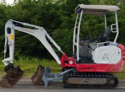 2018 TAKEUCHI TB216 1.6 TONNE EXCAVATOR