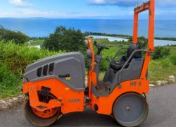 2016 HAMM HD8VV TWIN DRUM ROLLER | LOW HOURS | KUBOTA ENGINE