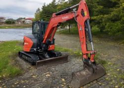 2021 KUBOTA U56-5 MINI EXCAVATOR