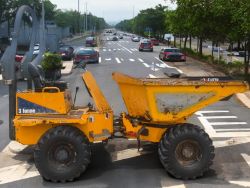 2013 THWAITES ADS3000 3 TONNE SWIVEL TIP DUMPER
