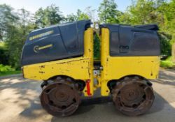 2018 BOMAG BMP 8500 TRENCH ROLLER HOURS: 285