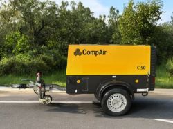 2017 COMPAIR C50 TWIN TOOL COMPRESSOR