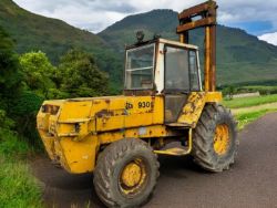 1986 JCB 930 ROUGH TERRAIN 4WD FORKLIFT