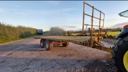 HERBST 27FT BALE TRAILER